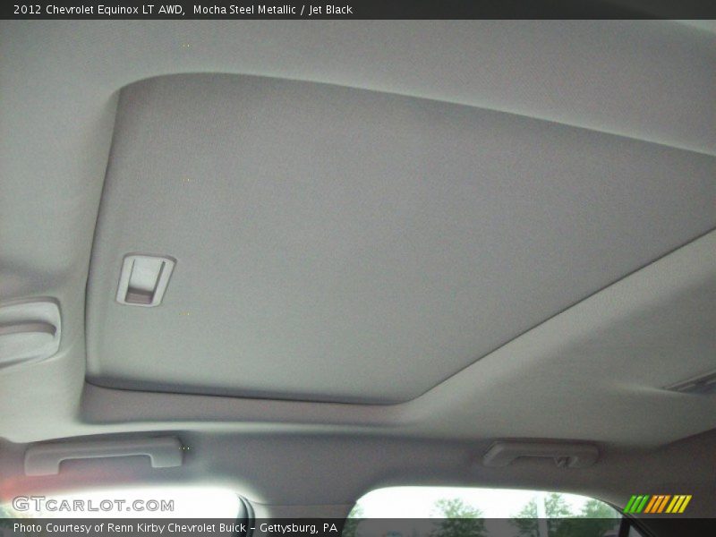Mocha Steel Metallic / Jet Black 2012 Chevrolet Equinox LT AWD
