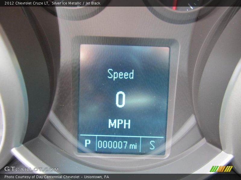 Silver Ice Metallic / Jet Black 2012 Chevrolet Cruze LT