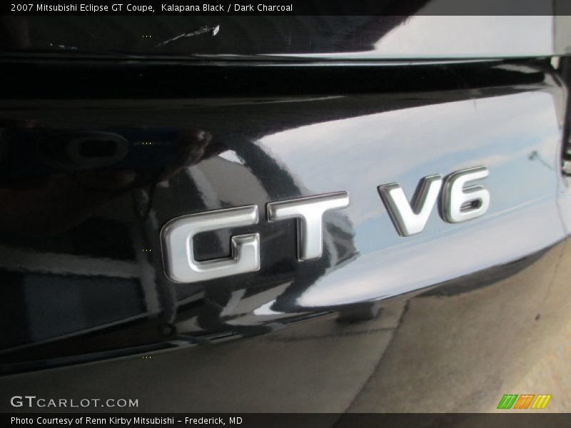 Kalapana Black / Dark Charcoal 2007 Mitsubishi Eclipse GT Coupe