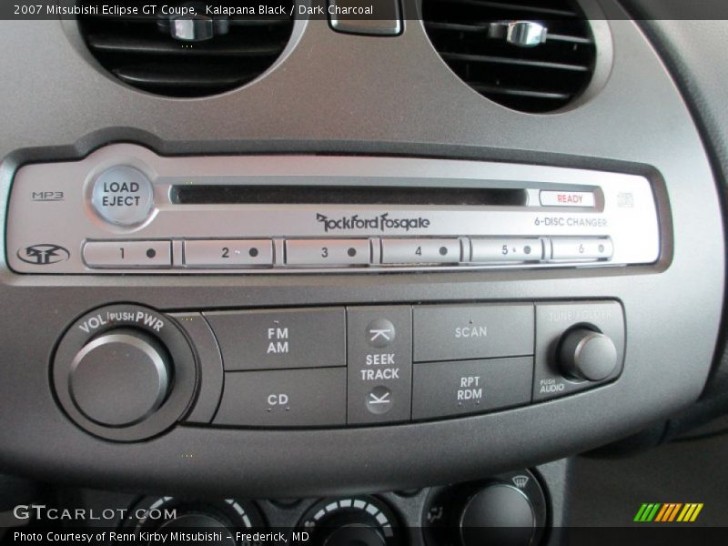 Kalapana Black / Dark Charcoal 2007 Mitsubishi Eclipse GT Coupe