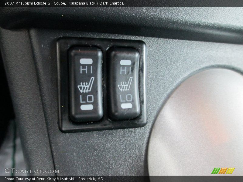 Kalapana Black / Dark Charcoal 2007 Mitsubishi Eclipse GT Coupe