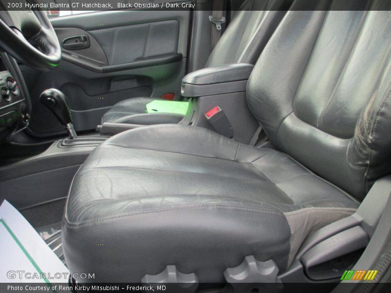 Front Seat of 2003 Elantra GT Hatchback