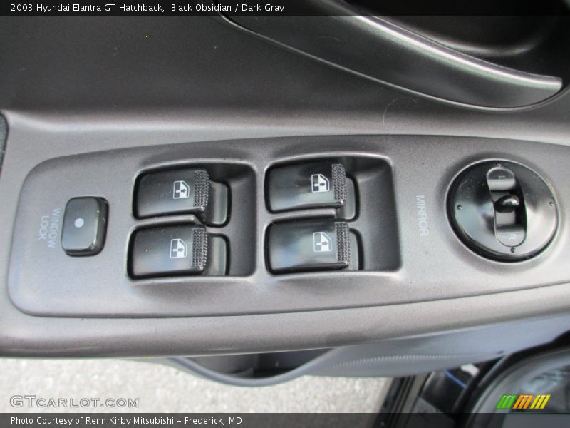 Controls of 2003 Elantra GT Hatchback