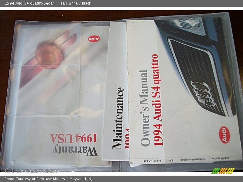 Books/Manuals of 1994 S4 quattro Sedan
