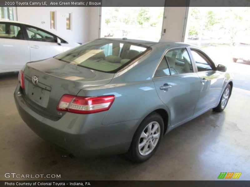 Aloe Green Metallic / Bisque 2010 Toyota Camry LE
