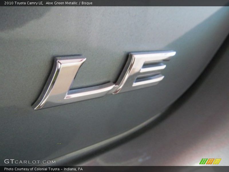 Aloe Green Metallic / Bisque 2010 Toyota Camry LE