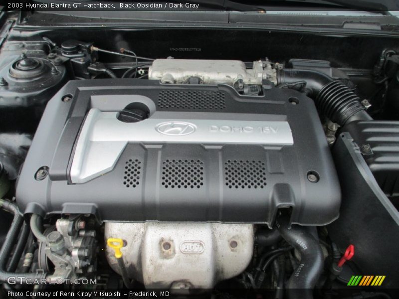  2003 Elantra GT Hatchback Engine - 2.0 Liter DOHC 16 Valve 4 Cylinder