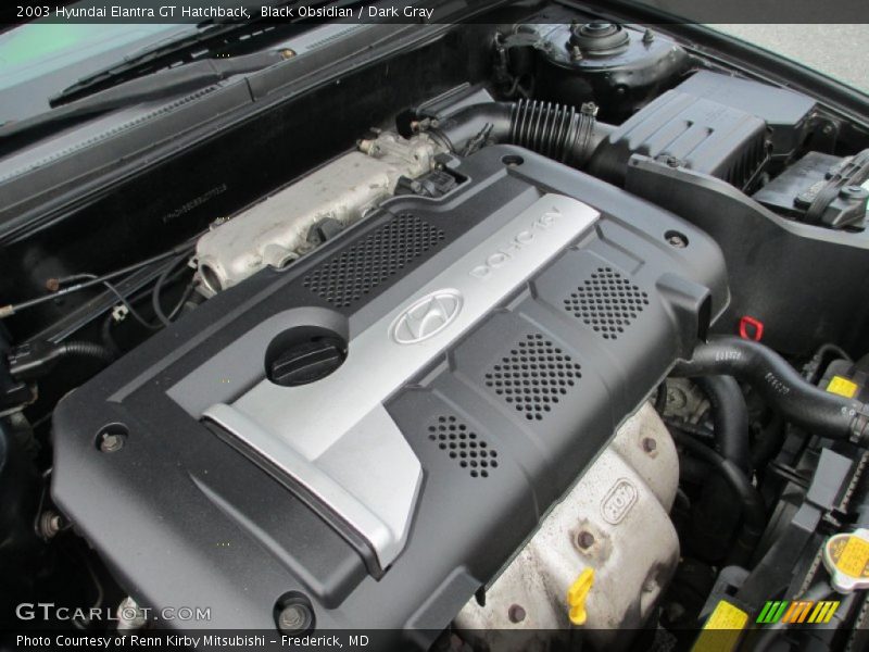  2003 Elantra GT Hatchback Engine - 2.0 Liter DOHC 16 Valve 4 Cylinder