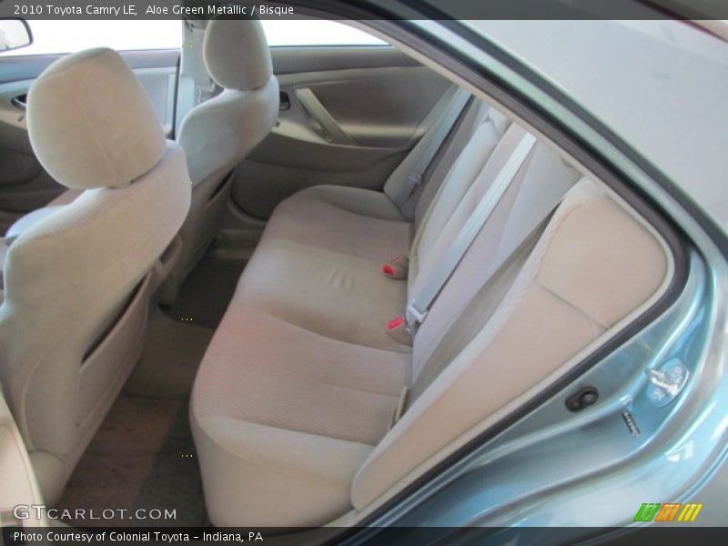 Aloe Green Metallic / Bisque 2010 Toyota Camry LE