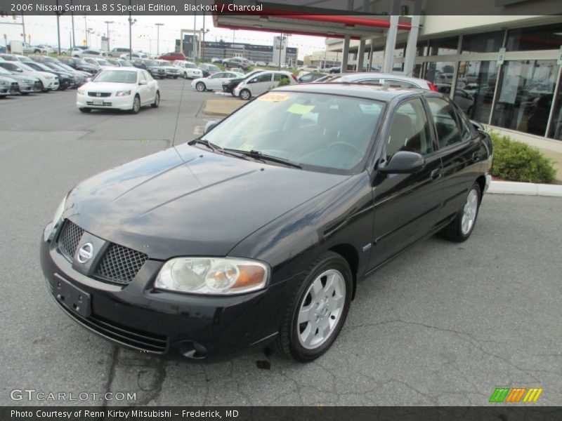 Blackout / Charcoal 2006 Nissan Sentra 1.8 S Special Edition
