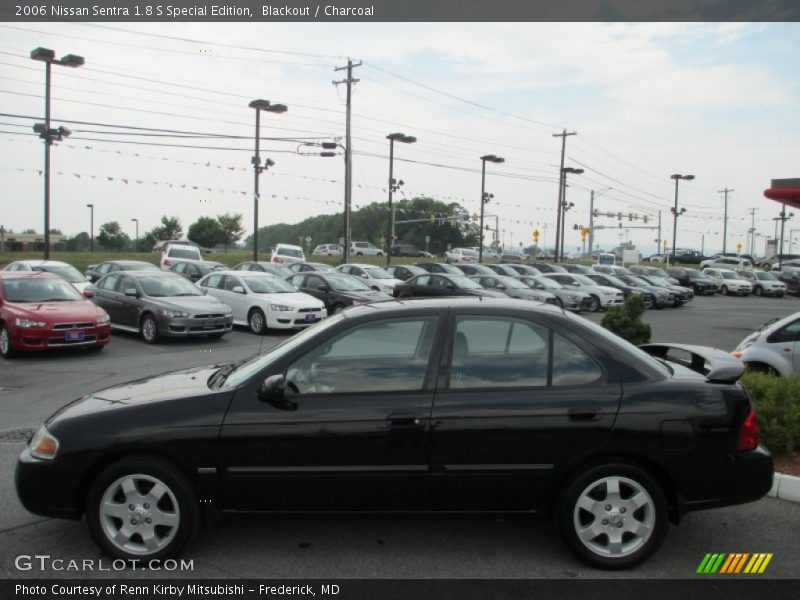 Blackout / Charcoal 2006 Nissan Sentra 1.8 S Special Edition