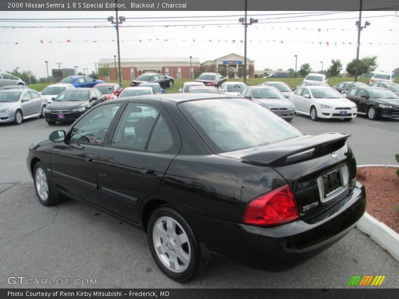 Blackout / Charcoal 2006 Nissan Sentra 1.8 S Special Edition