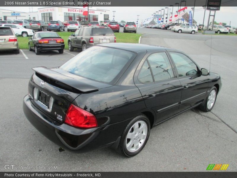 Blackout / Charcoal 2006 Nissan Sentra 1.8 S Special Edition