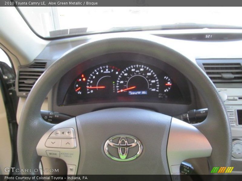 Aloe Green Metallic / Bisque 2010 Toyota Camry LE