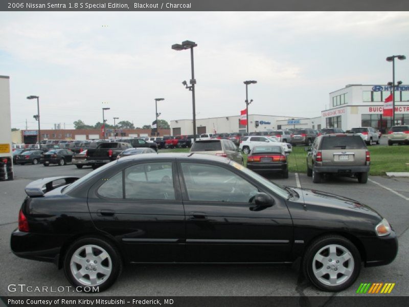 Blackout / Charcoal 2006 Nissan Sentra 1.8 S Special Edition