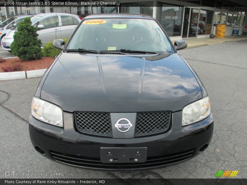 Blackout / Charcoal 2006 Nissan Sentra 1.8 S Special Edition
