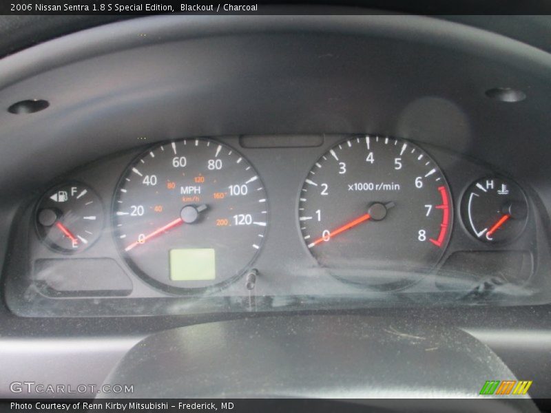 Blackout / Charcoal 2006 Nissan Sentra 1.8 S Special Edition