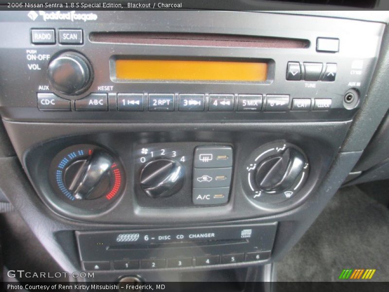 Blackout / Charcoal 2006 Nissan Sentra 1.8 S Special Edition