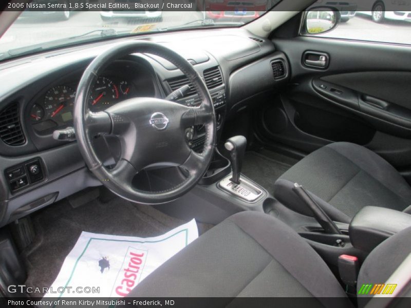 Blackout / Charcoal 2006 Nissan Sentra 1.8 S Special Edition
