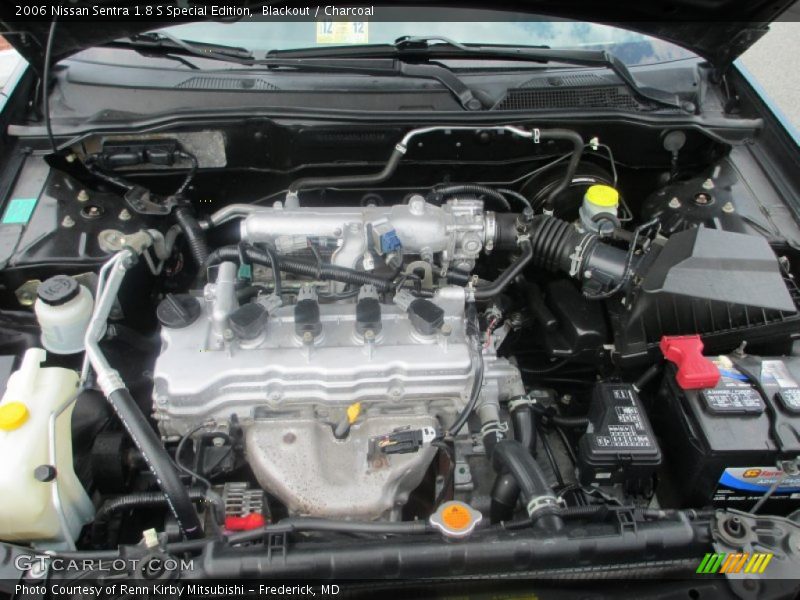 Blackout / Charcoal 2006 Nissan Sentra 1.8 S Special Edition