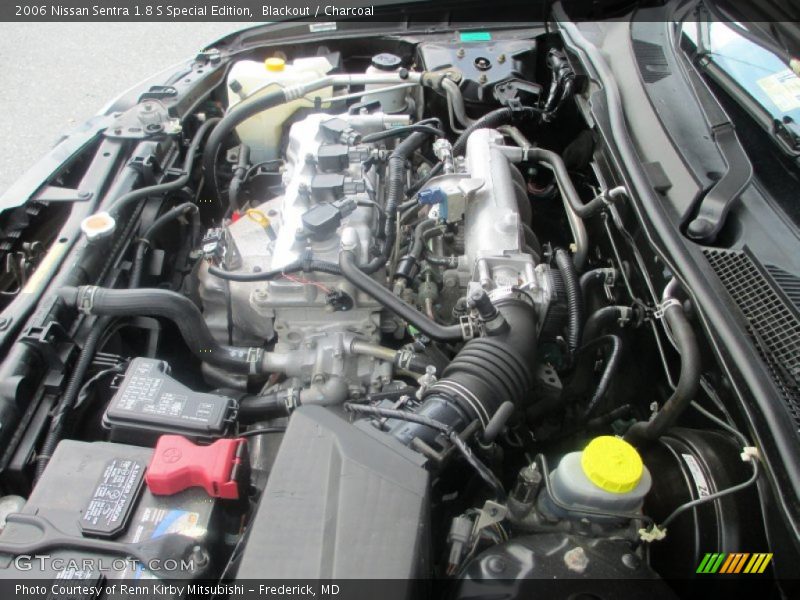 Blackout / Charcoal 2006 Nissan Sentra 1.8 S Special Edition