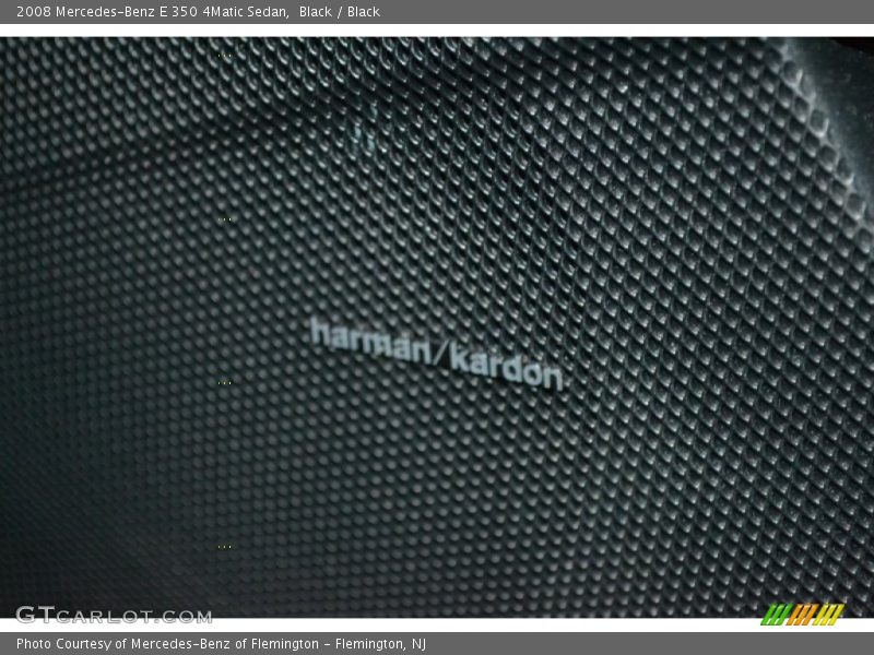 Black / Black 2008 Mercedes-Benz E 350 4Matic Sedan