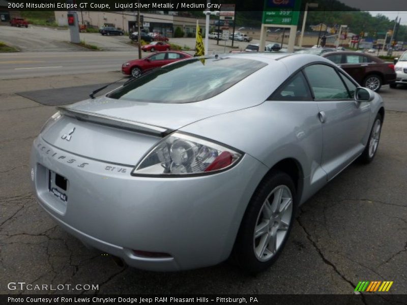 Liquid Silver Metallic / Medium Gray 2006 Mitsubishi Eclipse GT Coupe