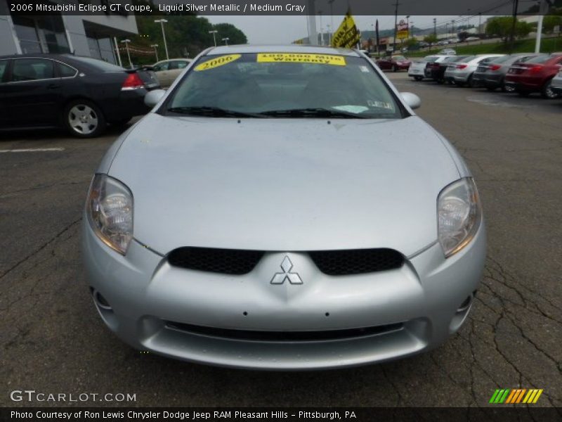 Liquid Silver Metallic / Medium Gray 2006 Mitsubishi Eclipse GT Coupe