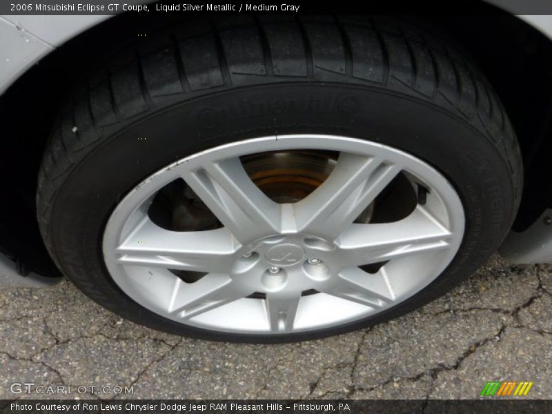 Liquid Silver Metallic / Medium Gray 2006 Mitsubishi Eclipse GT Coupe