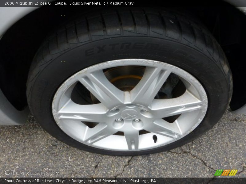 Liquid Silver Metallic / Medium Gray 2006 Mitsubishi Eclipse GT Coupe