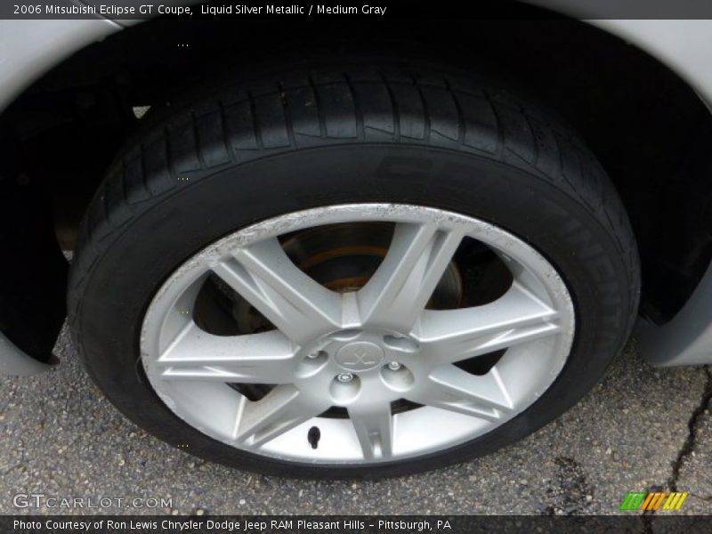 Liquid Silver Metallic / Medium Gray 2006 Mitsubishi Eclipse GT Coupe