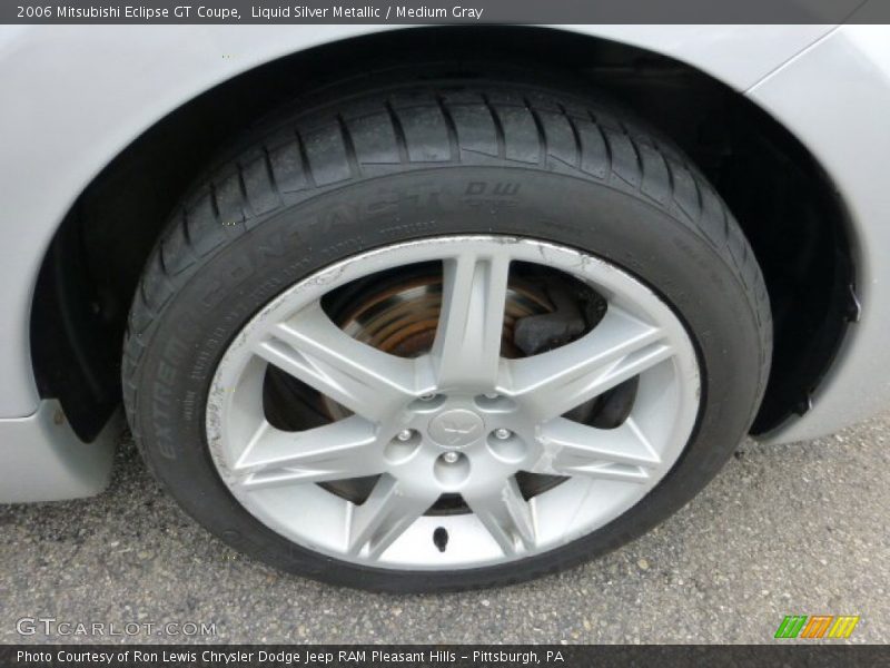 Liquid Silver Metallic / Medium Gray 2006 Mitsubishi Eclipse GT Coupe