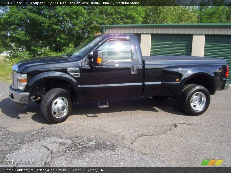  2010 F350 Super Duty XLT Regular Cab 4x4 Dually Black