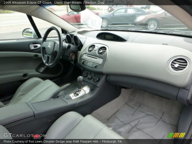 Liquid Silver Metallic / Medium Gray 2006 Mitsubishi Eclipse GT Coupe