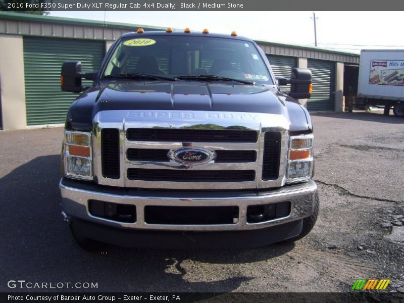 Black / Medium Stone 2010 Ford F350 Super Duty XLT Regular Cab 4x4 Dually