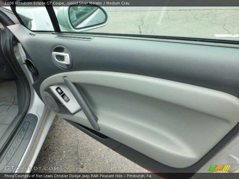 Liquid Silver Metallic / Medium Gray 2006 Mitsubishi Eclipse GT Coupe