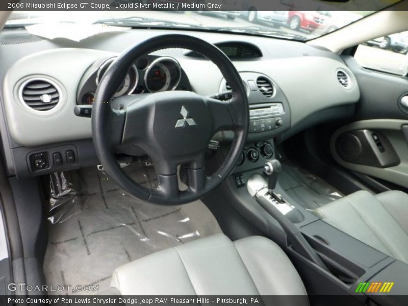 Liquid Silver Metallic / Medium Gray 2006 Mitsubishi Eclipse GT Coupe