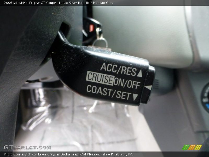 Liquid Silver Metallic / Medium Gray 2006 Mitsubishi Eclipse GT Coupe