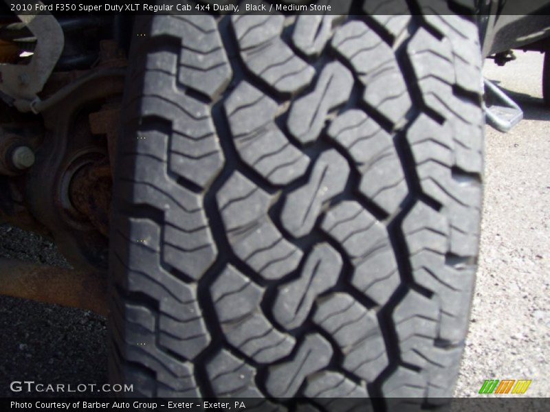 Black / Medium Stone 2010 Ford F350 Super Duty XLT Regular Cab 4x4 Dually