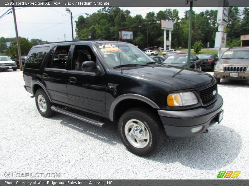 Black / Medium Graphite 1999 Ford Expedition XLT 4x4