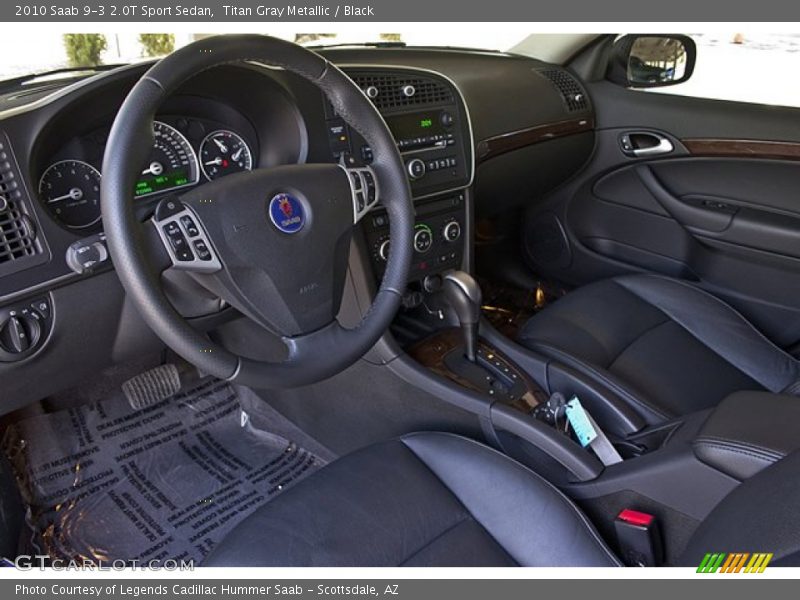 Black Interior - 2010 9-3 2.0T Sport Sedan 