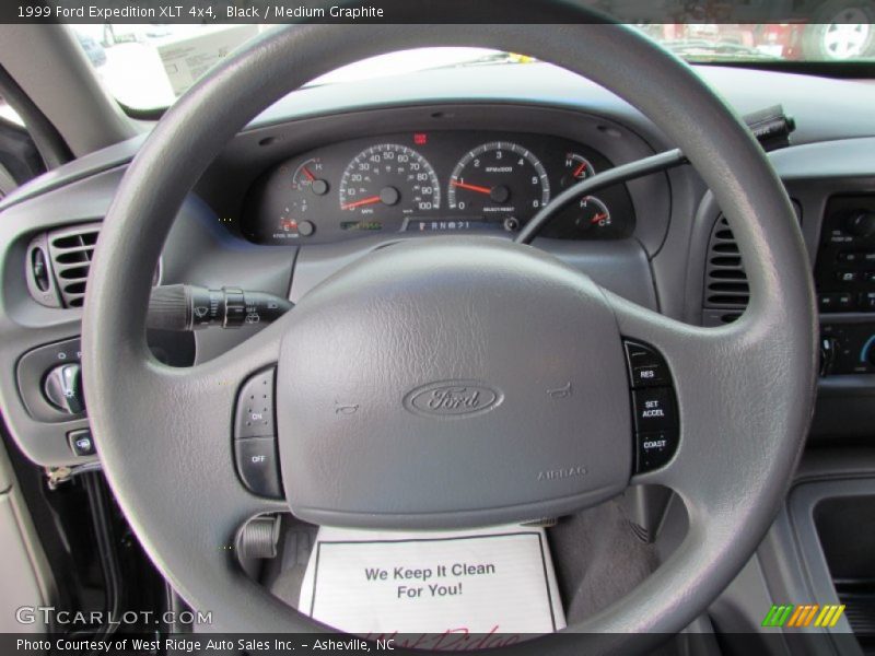 Black / Medium Graphite 1999 Ford Expedition XLT 4x4