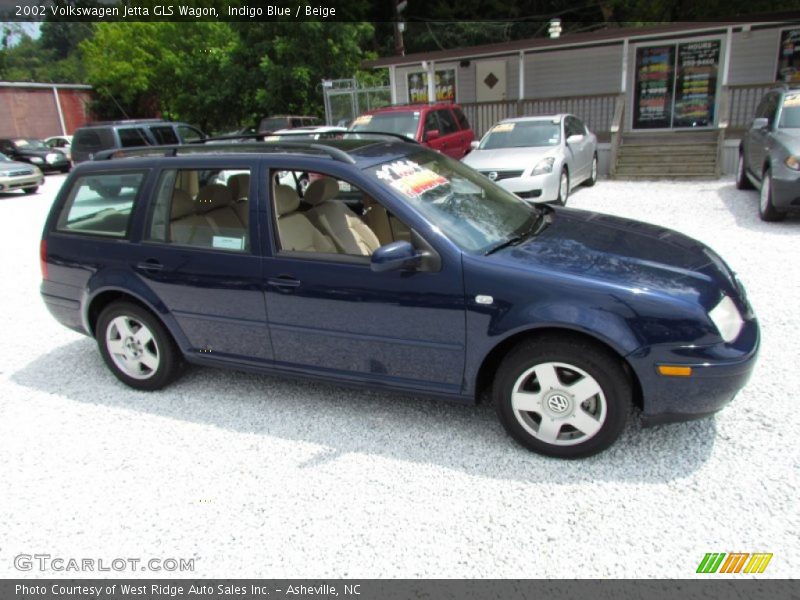 Indigo Blue / Beige 2002 Volkswagen Jetta GLS Wagon