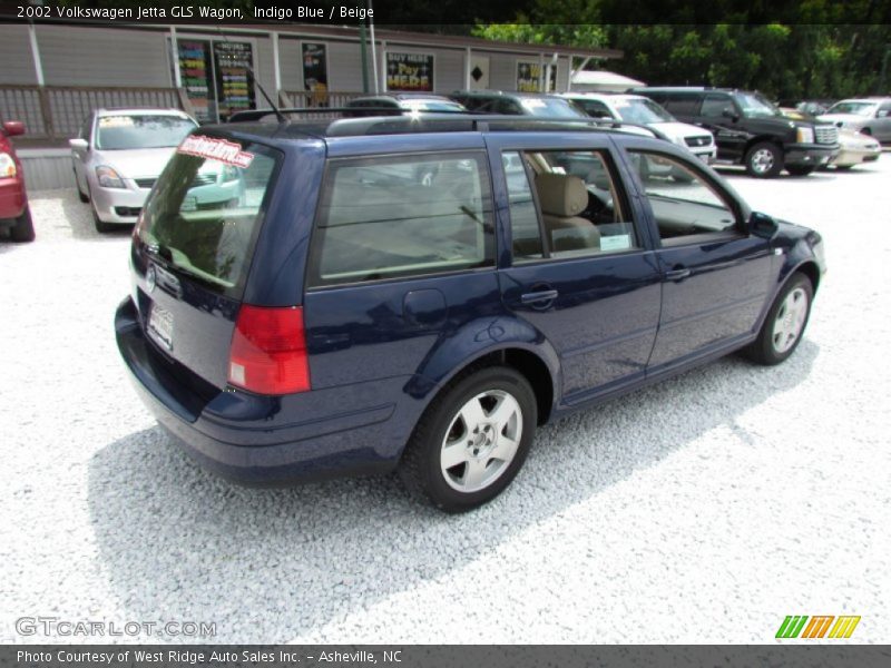 Indigo Blue / Beige 2002 Volkswagen Jetta GLS Wagon