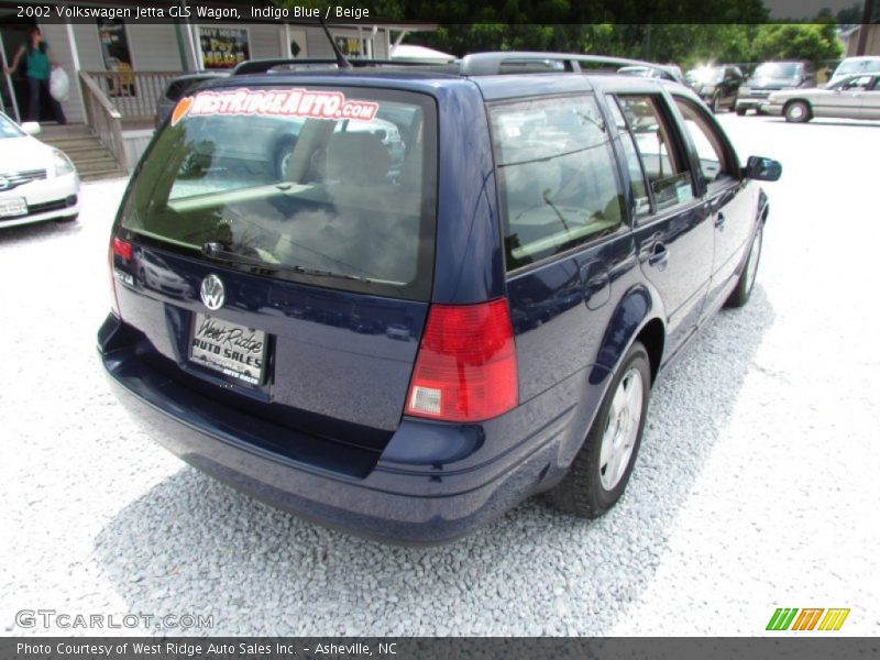 Indigo Blue / Beige 2002 Volkswagen Jetta GLS Wagon
