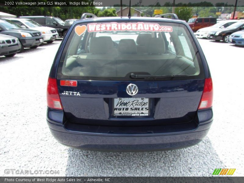 Indigo Blue / Beige 2002 Volkswagen Jetta GLS Wagon