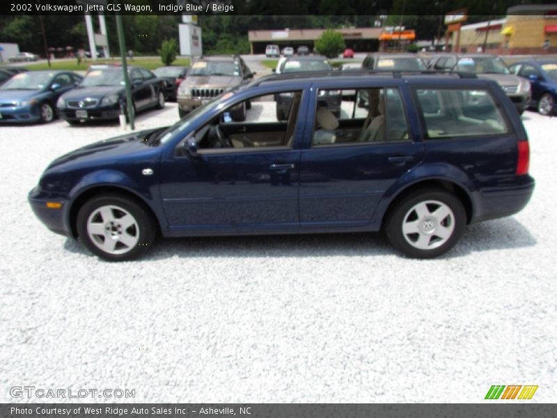 Indigo Blue / Beige 2002 Volkswagen Jetta GLS Wagon