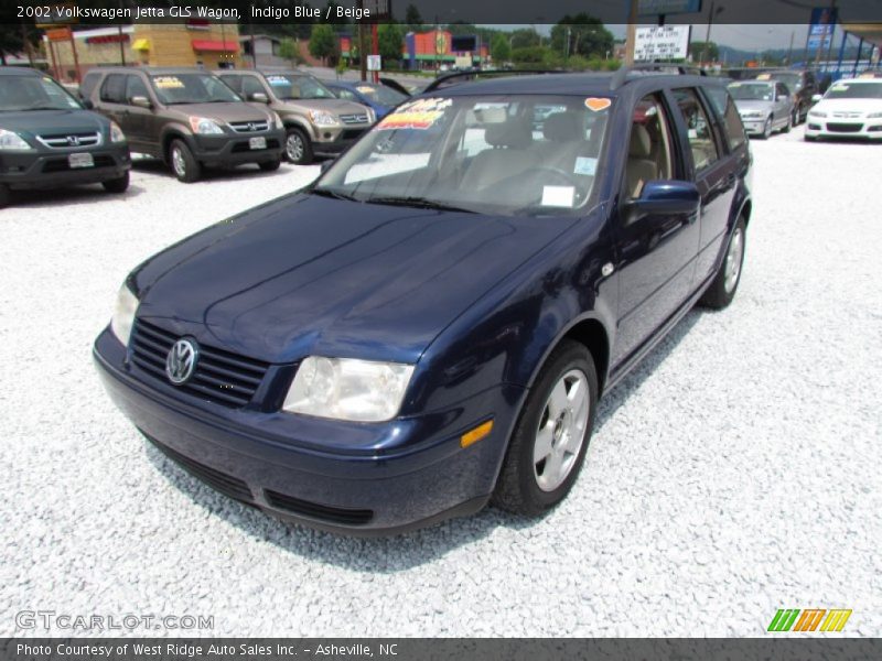 Indigo Blue / Beige 2002 Volkswagen Jetta GLS Wagon