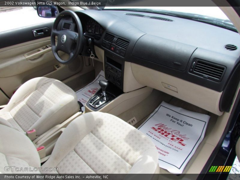 Dashboard of 2002 Jetta GLS Wagon