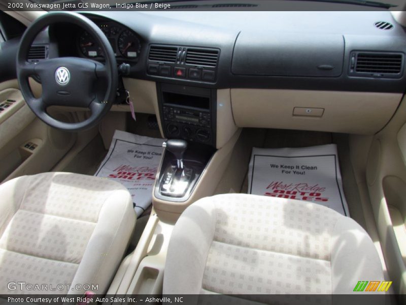 Dashboard of 2002 Jetta GLS Wagon